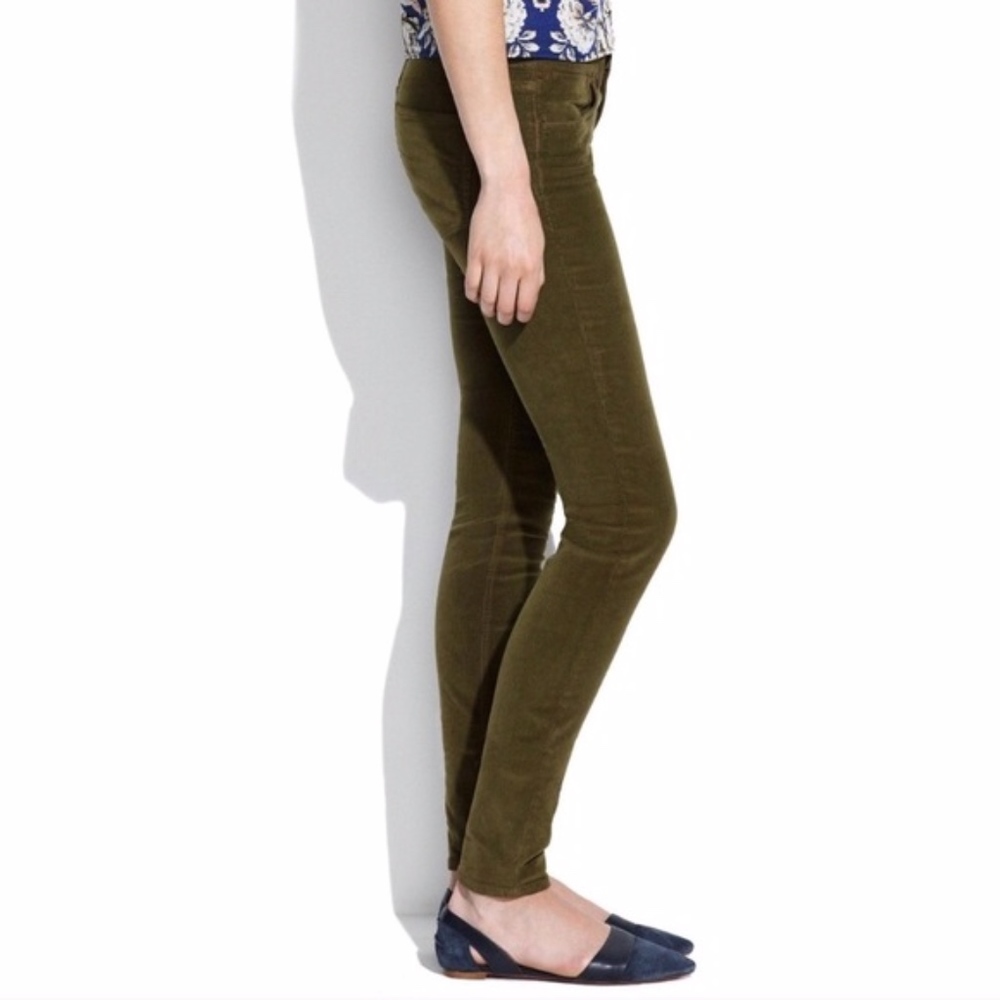 Madewell┆corduroy skinny jeans